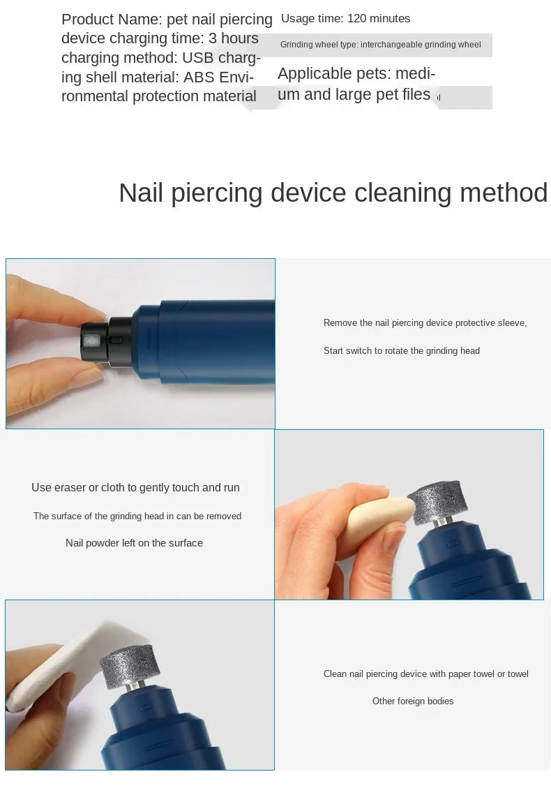 Dog Nail Clipper for Dogs Nail Clippers Pet Grinder Clipper
