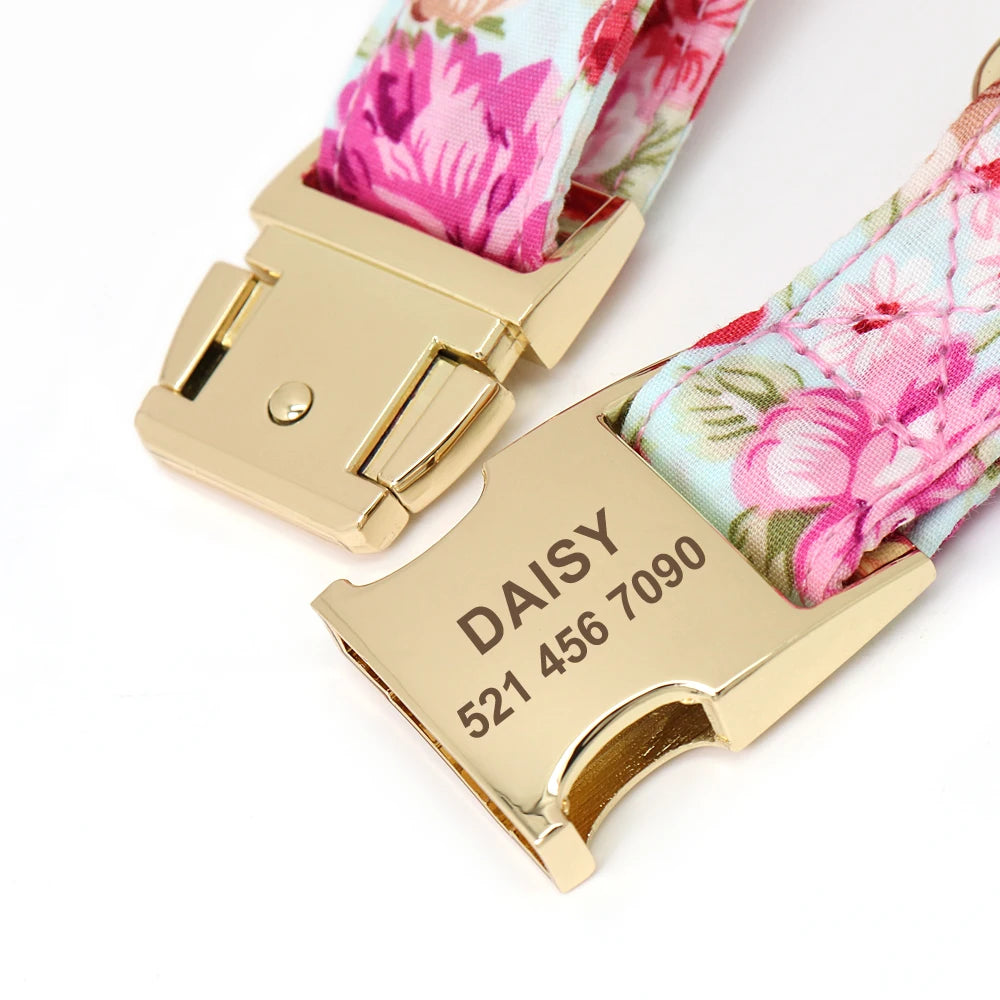 Personalized Dog Accessories Nylon Printed Dog Leash