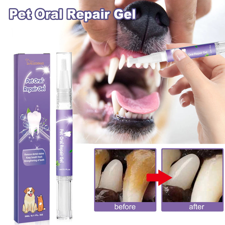 Pet Dental Gel Teeth Cleaning Pen for Dogs Dental Care
