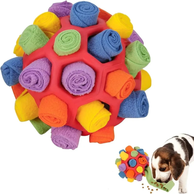 Interactive Dog Puzzle Toy Sniffing Ball for Treat Dog Toys