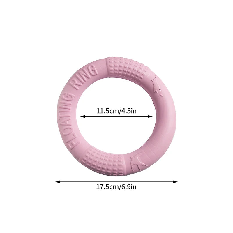 Dog Toy Training Ring Puller Puppy Flying Chewing Toys
