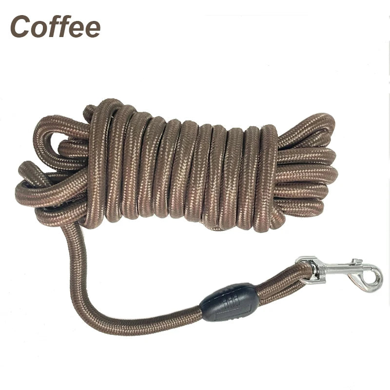 Long Rope Training Dog Leash Heavy Duty Nylon Dog Leash