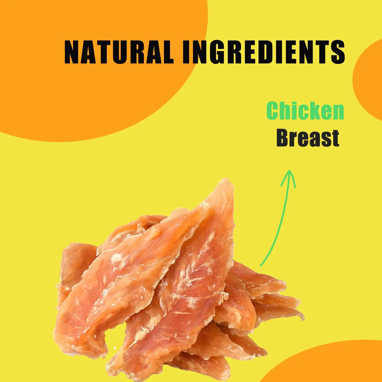 Dog Treats chicken Jerky 1l Pet Snacks  Natural Grain Free