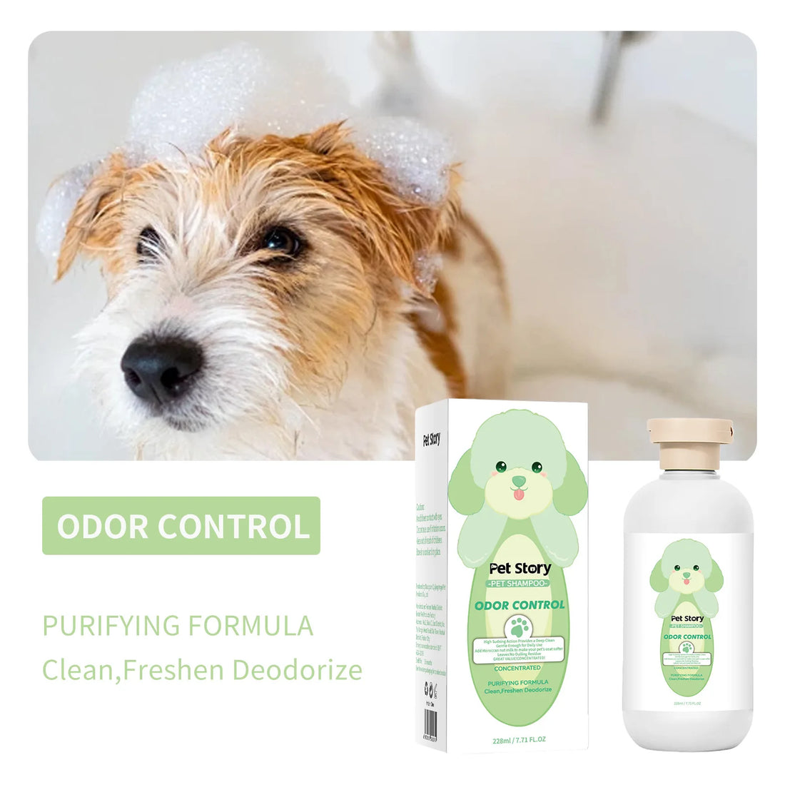 Pet Grooming for Sensitive Skin  Hypoallergenic Shampoo