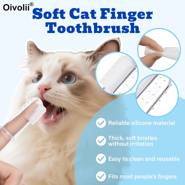 Tuna Flavored Cat Toothpaste Safe Dog Dental Care