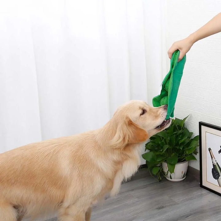 Sniffing Dog Toy Squeaky Plush Treat Dog Toys Dispenser Toy