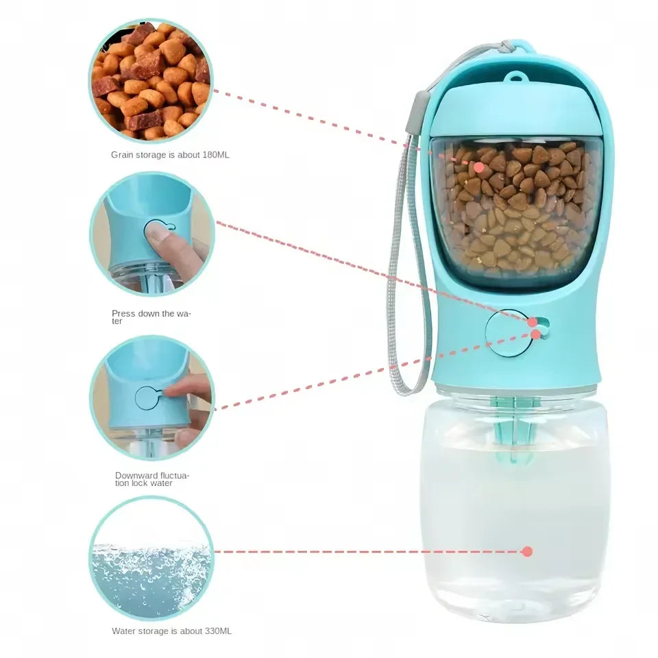 Portable Dog Water Bottle Feeding Outdoor Travel essentials