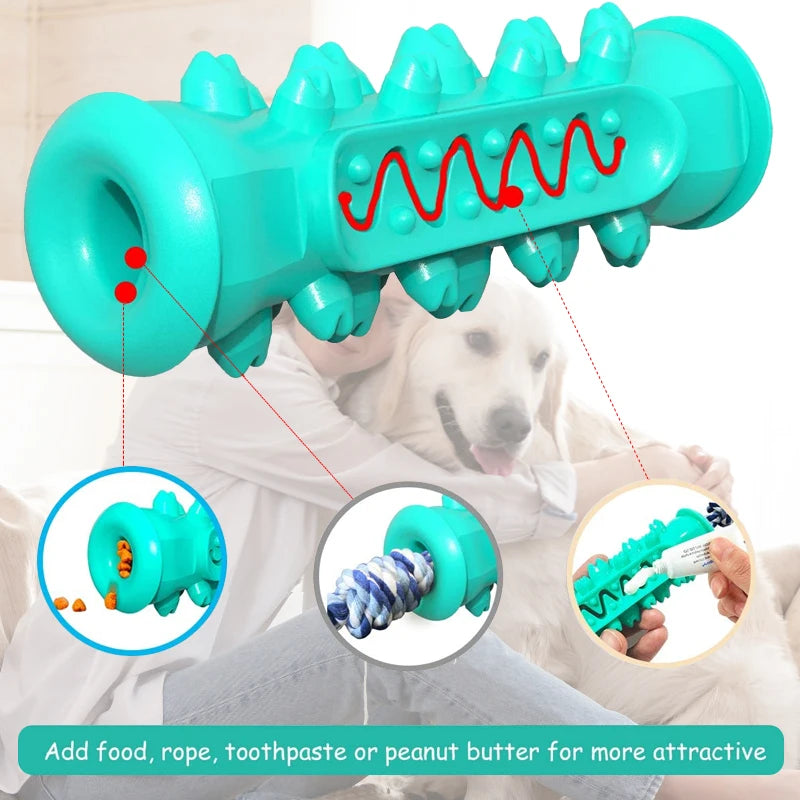 Dog Molar Toothbrush Toys Chew Cleaning Teeth