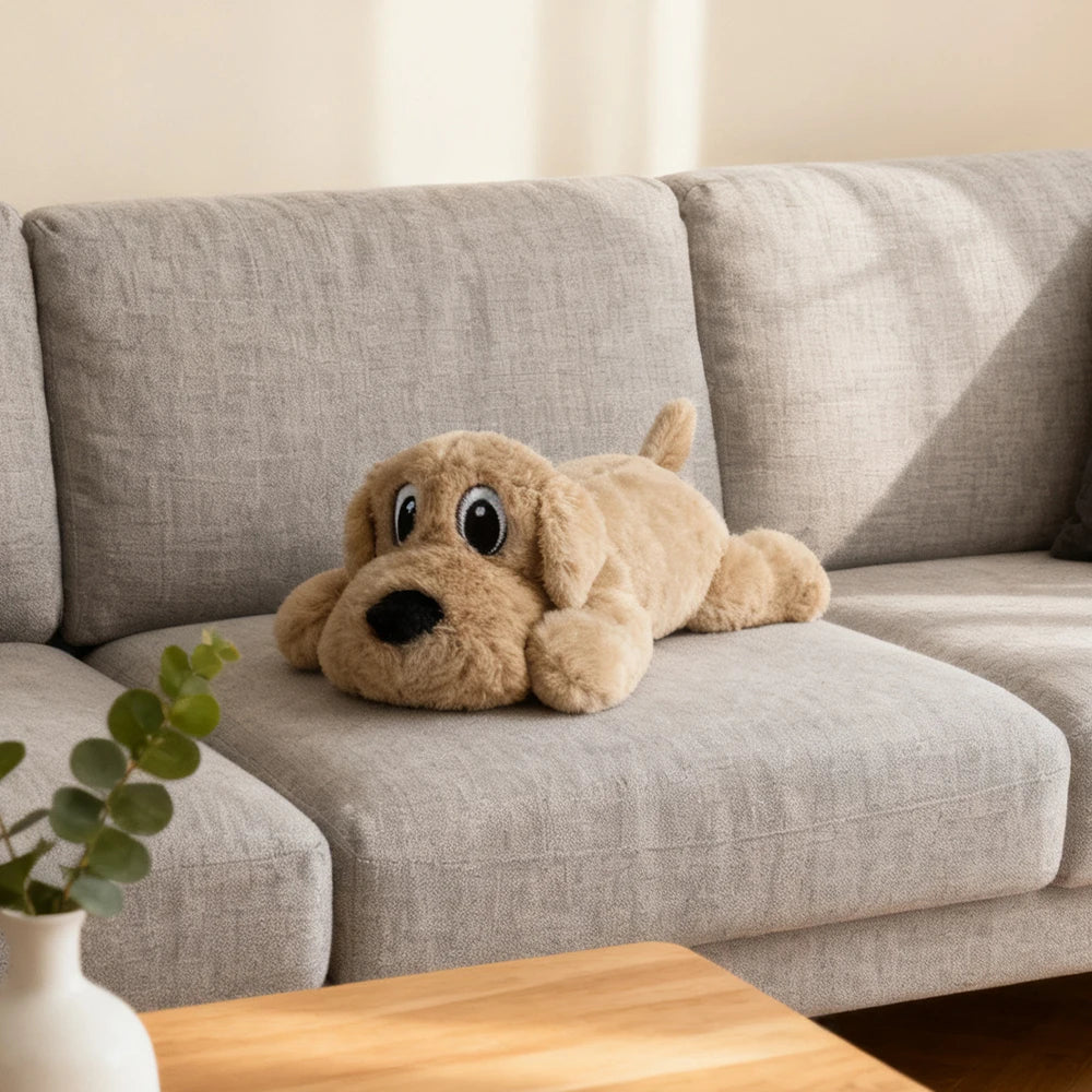 Interactive Soothing Plush Toy for Dogs  Sound Toy