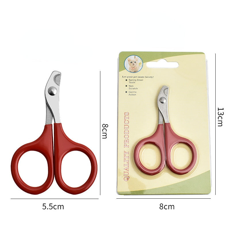 Cat Nail Scissors Pet Dog Nail Clippers Toe Claw Trimmer