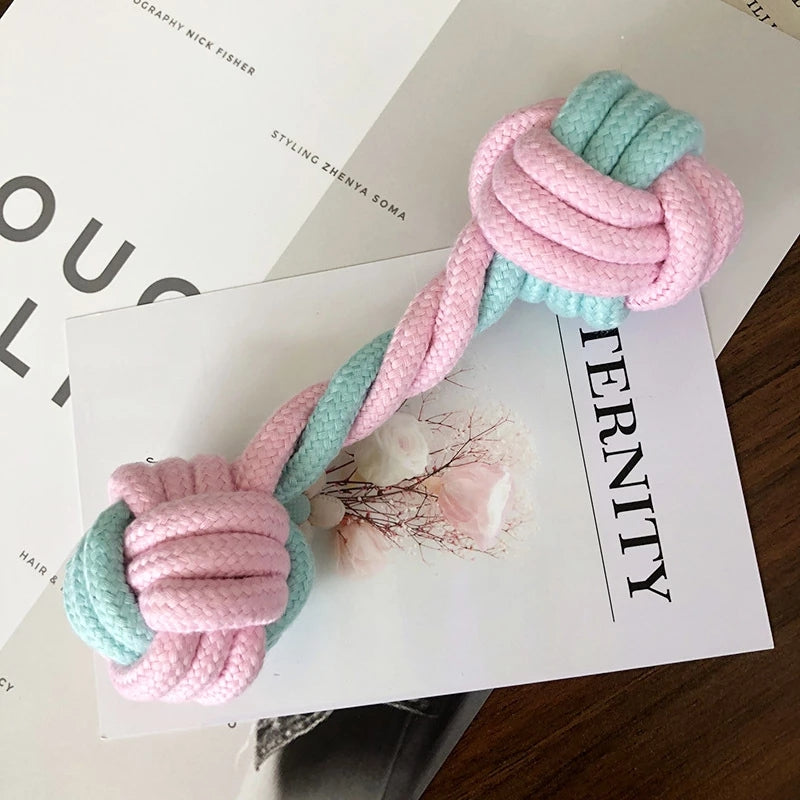 Chew Cotton Rope Dog Toy for Outdoor Fetch Toys