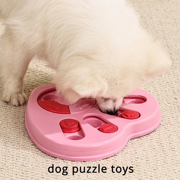 Dog Puzzle Toys Slow Feeder Interactive Dogs Training Game
