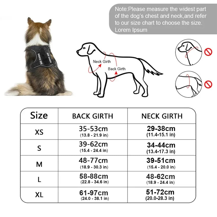 Reflective Pet Dog Harness Dog Accessories Leash