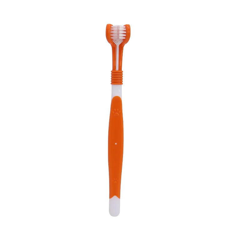 Pet Toothbrush Dog Plastic Toothbrush Removing Dental Care
