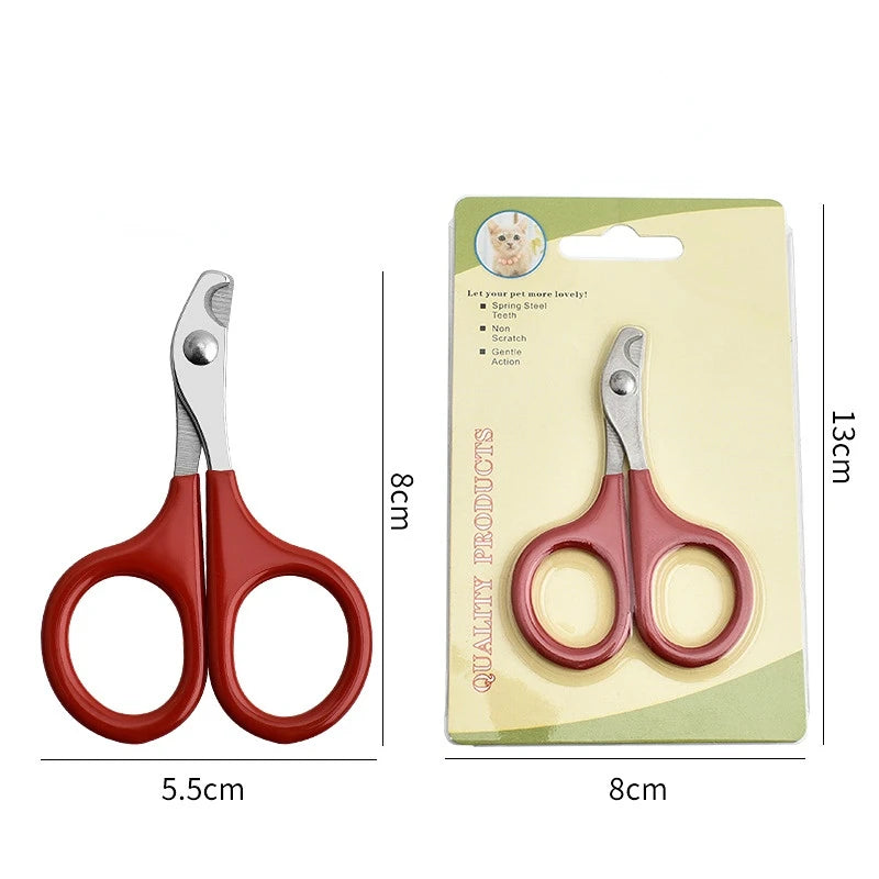 Cat Nail Scissors Pet Dog Nail Clippers Toe Claw Trimmer