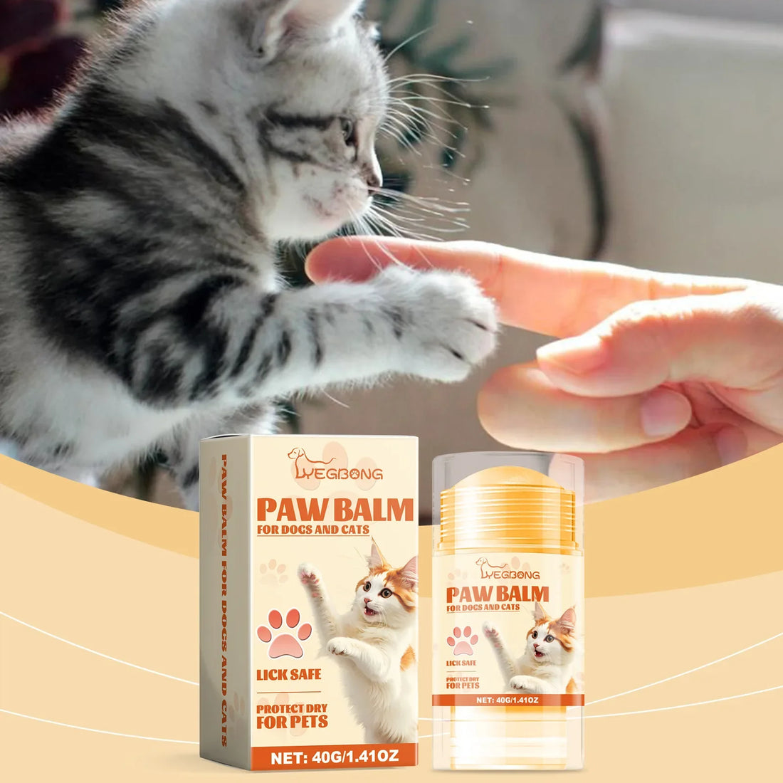 Pet Paw Balm Noses Paws Moisturizer Repair Dry Care