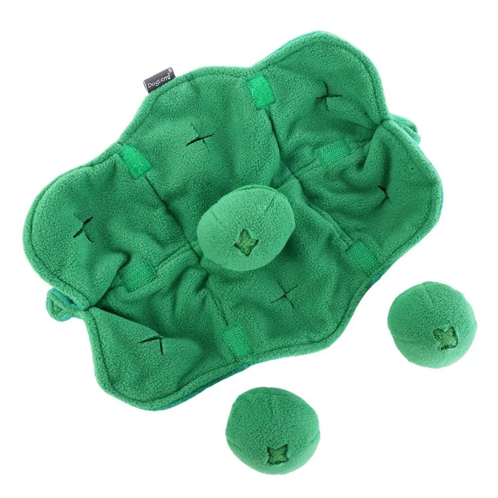 Sniffing Dog Toy Squeaky Plush Treat Dog Toys Dispenser Toy