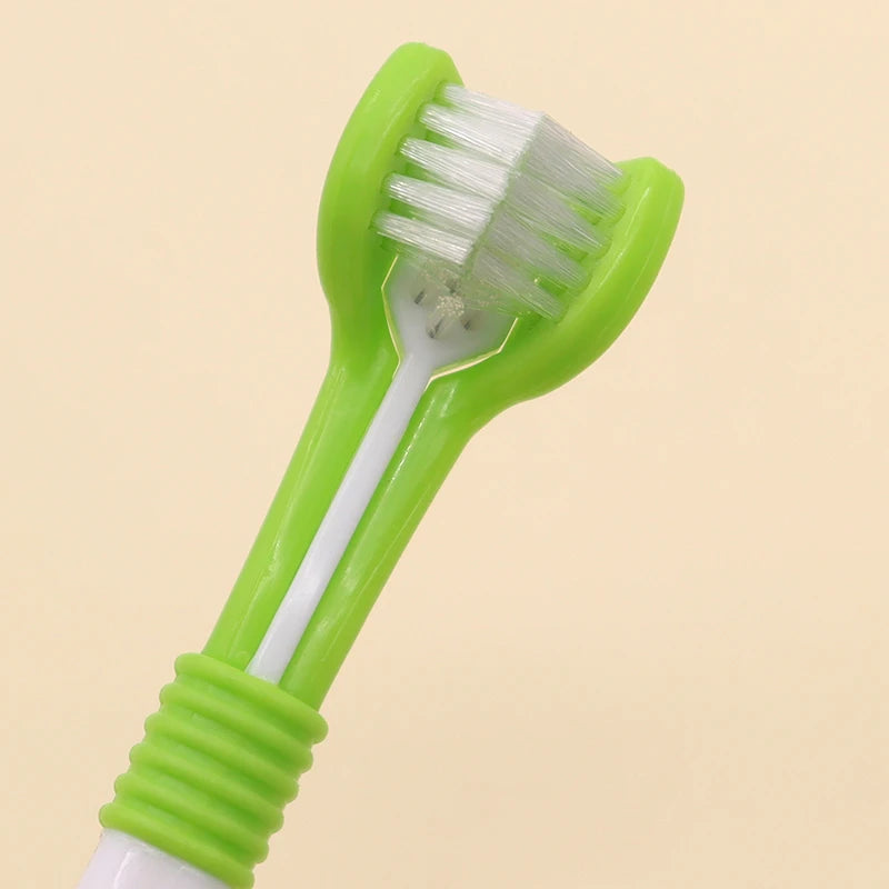 Pet Toothbrush Dog Plastic Toothbrush Removing Dental Care