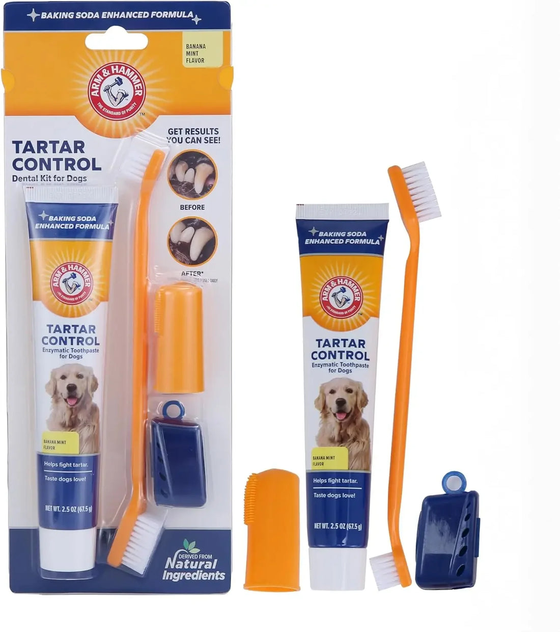 Universal Toothpaste Toothbrush Set Dog Dental Care Pet