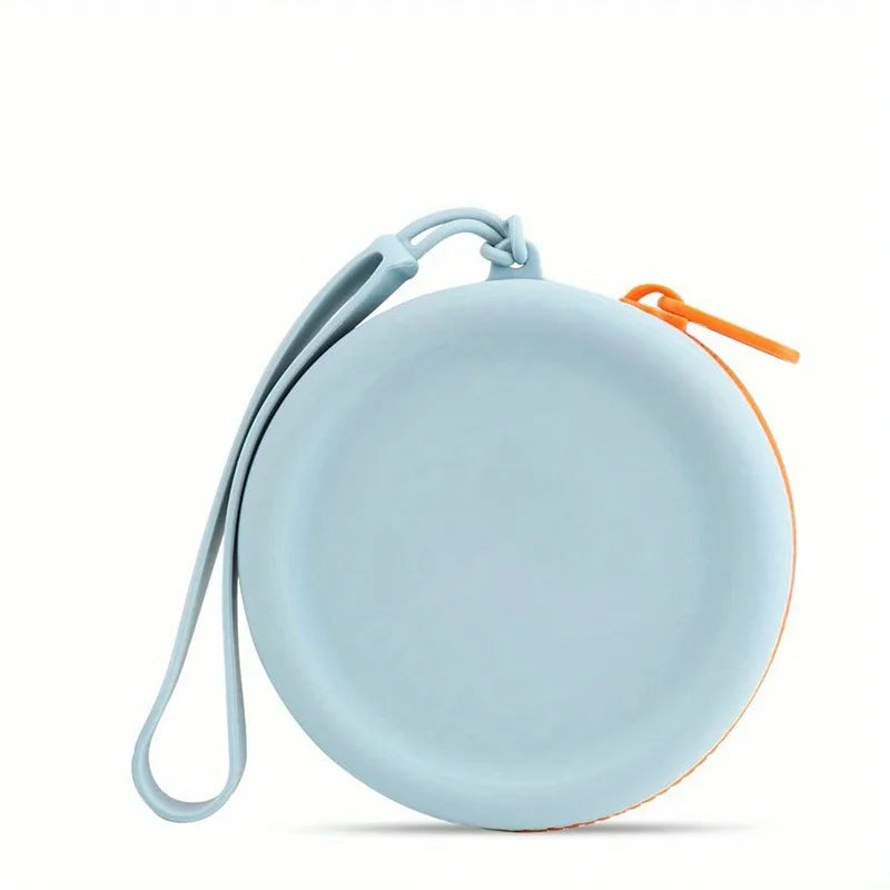 1Pcs Pet Supplies Silicone Dog Food Bag Outdoor Training