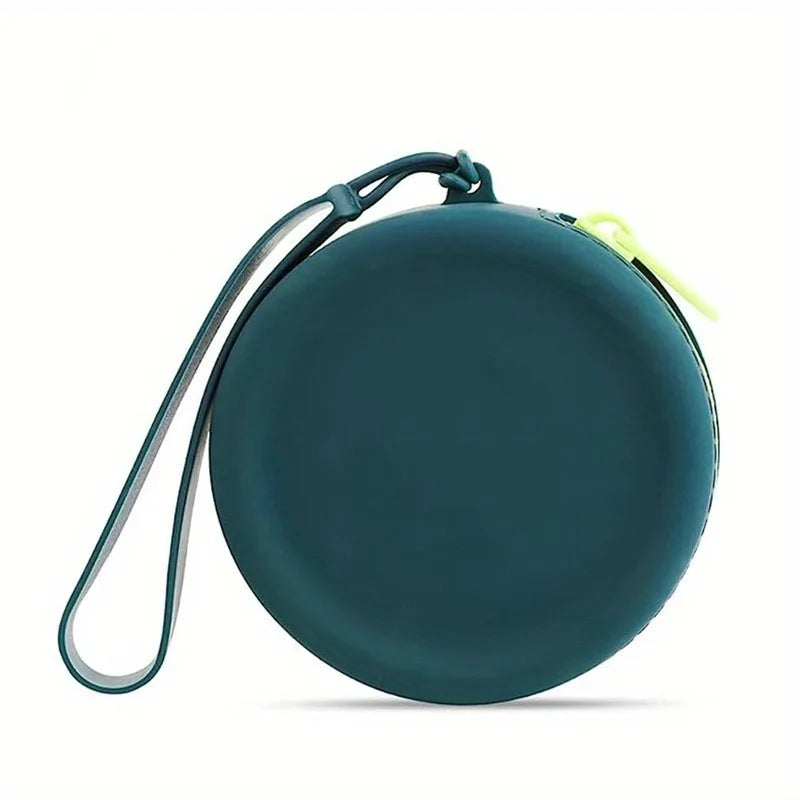 1Pcs Pet Supplies Silicone Dog Food Bag Outdoor Training