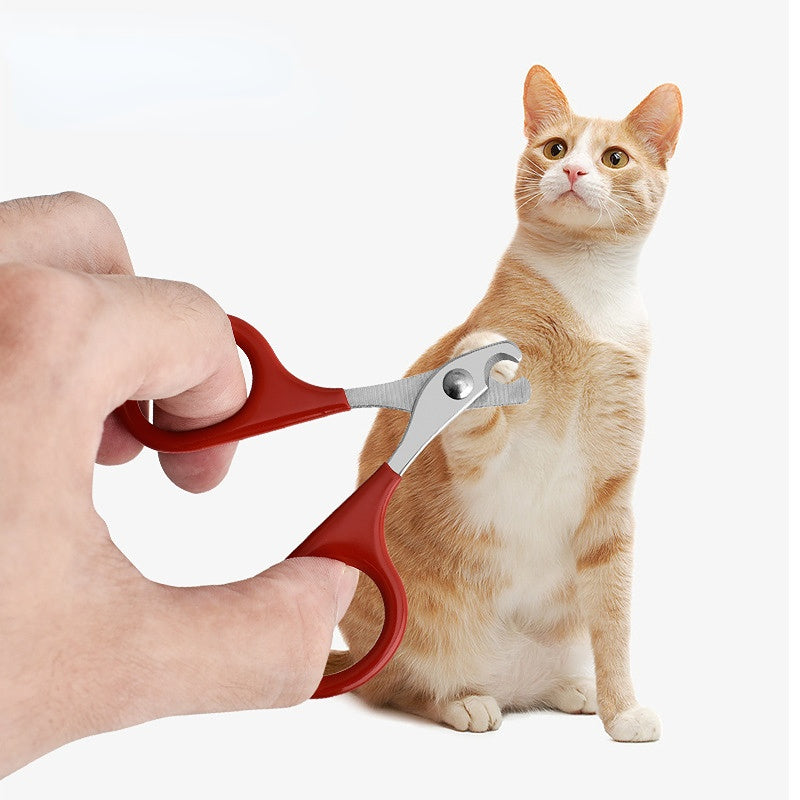 Cat Nail Scissors Pet Dog Nail Clippers Toe Claw Trimmer
