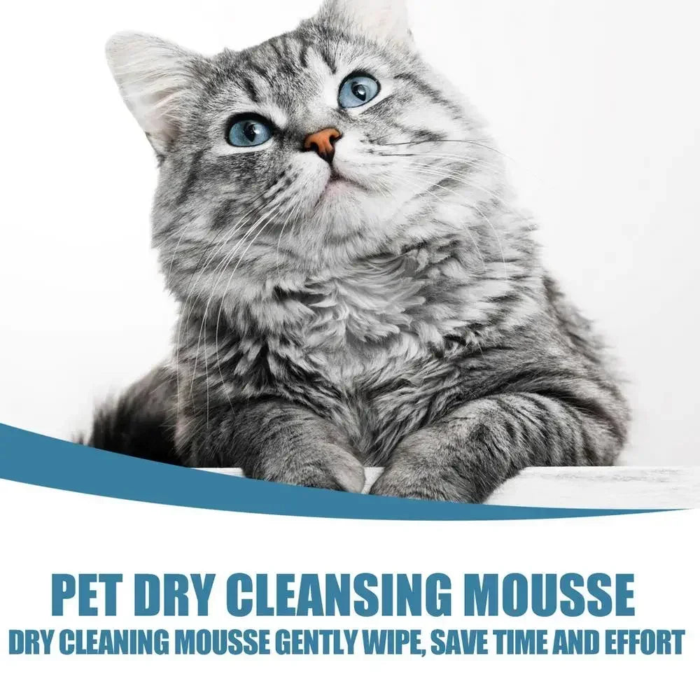 Waterless Dog Shampoo No Rinse Dogs Cleaning Shampoo