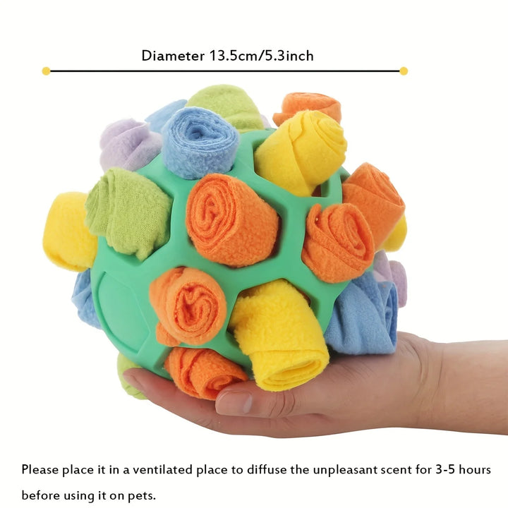 Interactive Dog Toy Sniffing Ball for Hiding Treats Treat Toys