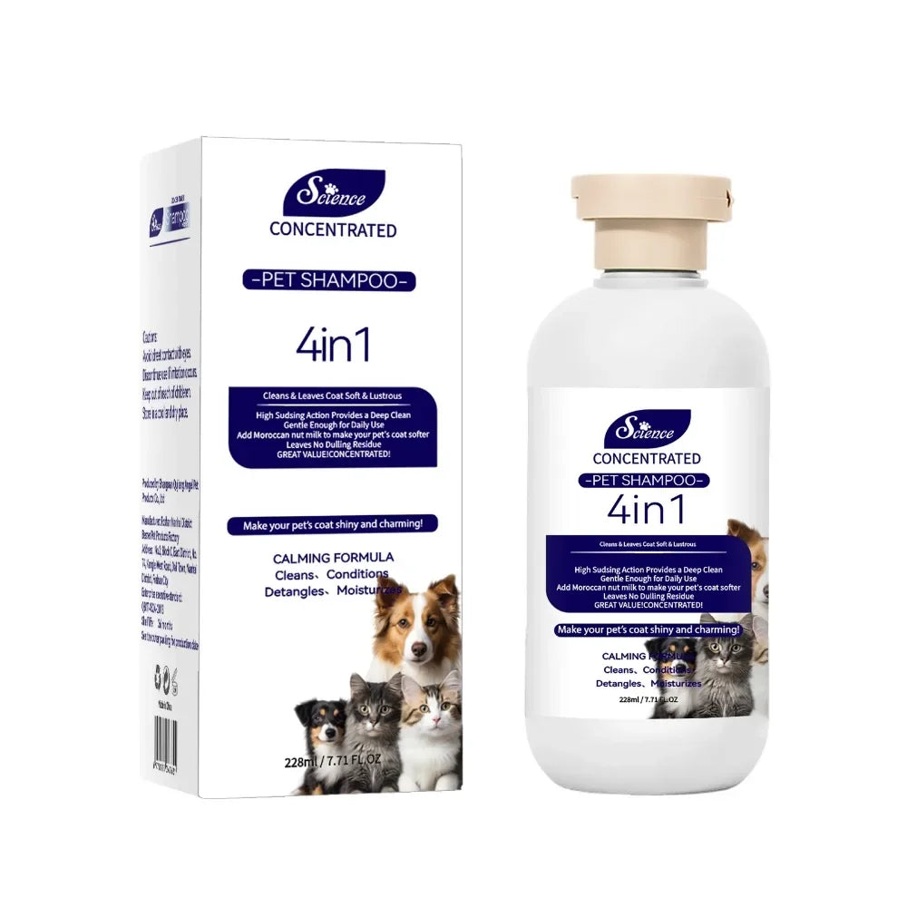 Pet Grooming for Sensitive Skin  Hypoallergenic Shampoo