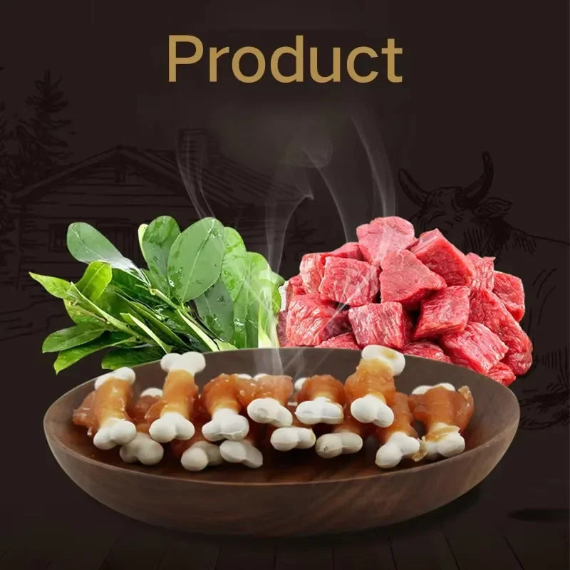 Pet Food Dog Snacks Teeth Cleaning Multi Flavor Biscuits