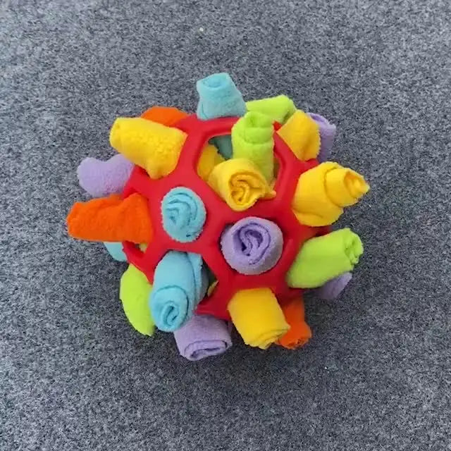 Interactive Dog Toy Sniffing Ball for Hiding Treats Treat Toys