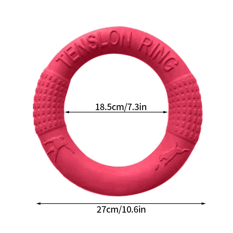 Dog Toy Training Ring Puller Puppy Flying Chewing Toys