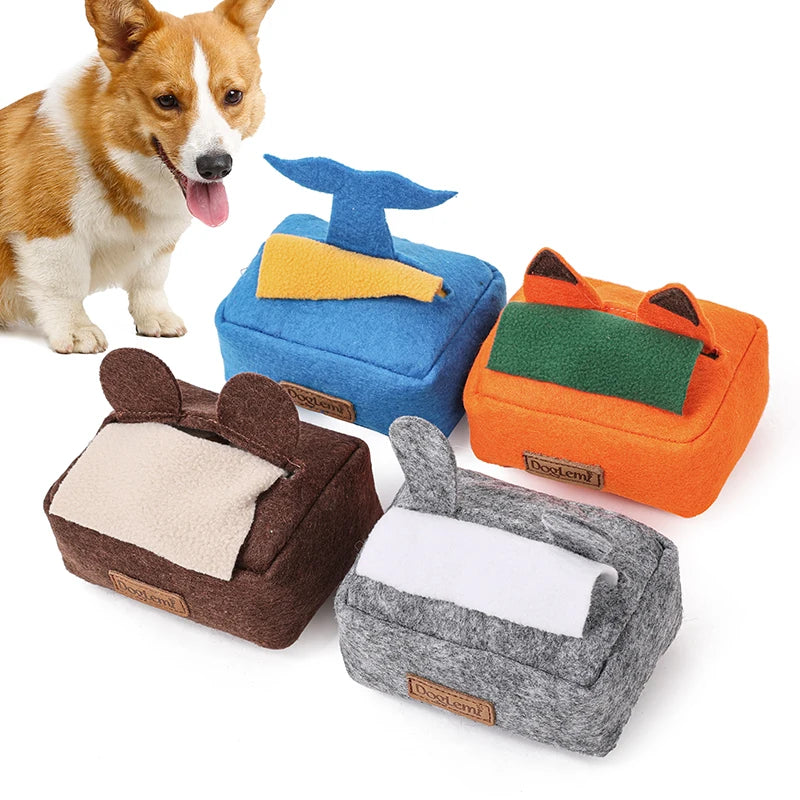 Dog Interactive Snuffle Toys Treat Dog Feeder Pet Toys