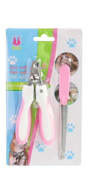 Pet Nail Clipper Stainless Steel Dog Cat Nail Trimmer