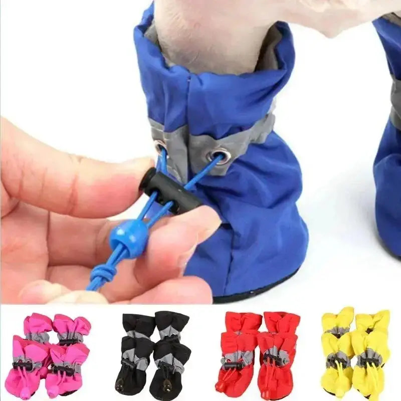 Waterproof Pet Dog Shoes Anti-slip Rain Snow Boot