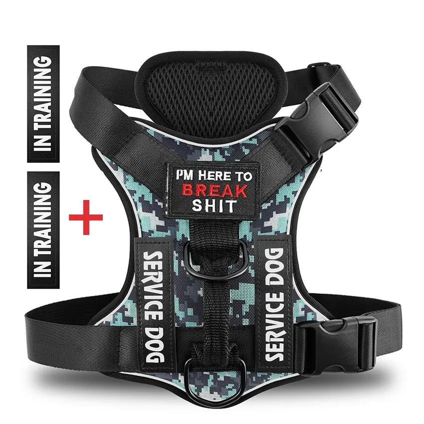 Reflective Pet Dog Harness Dog Accessories Leash