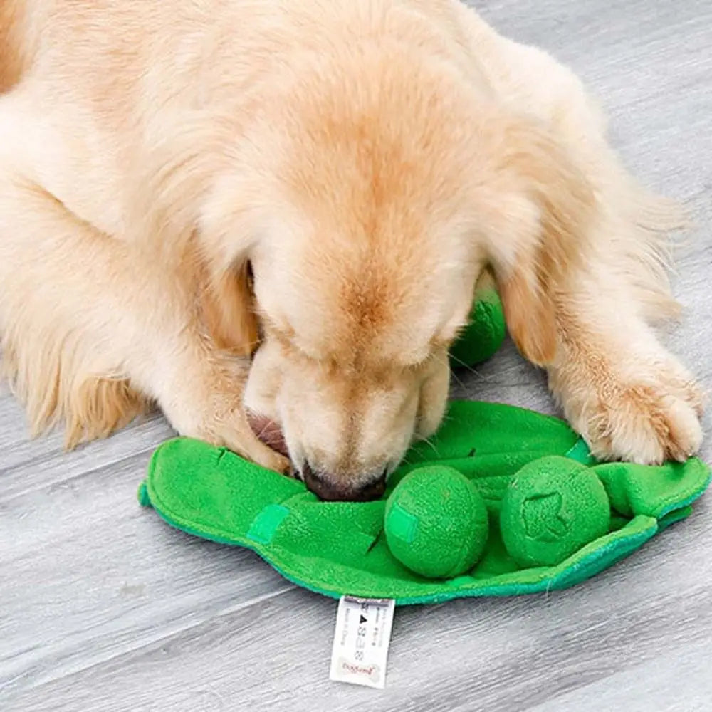 Sniffing Dog Toy Squeaky Plush Treat Dog Toys Dispenser Toy