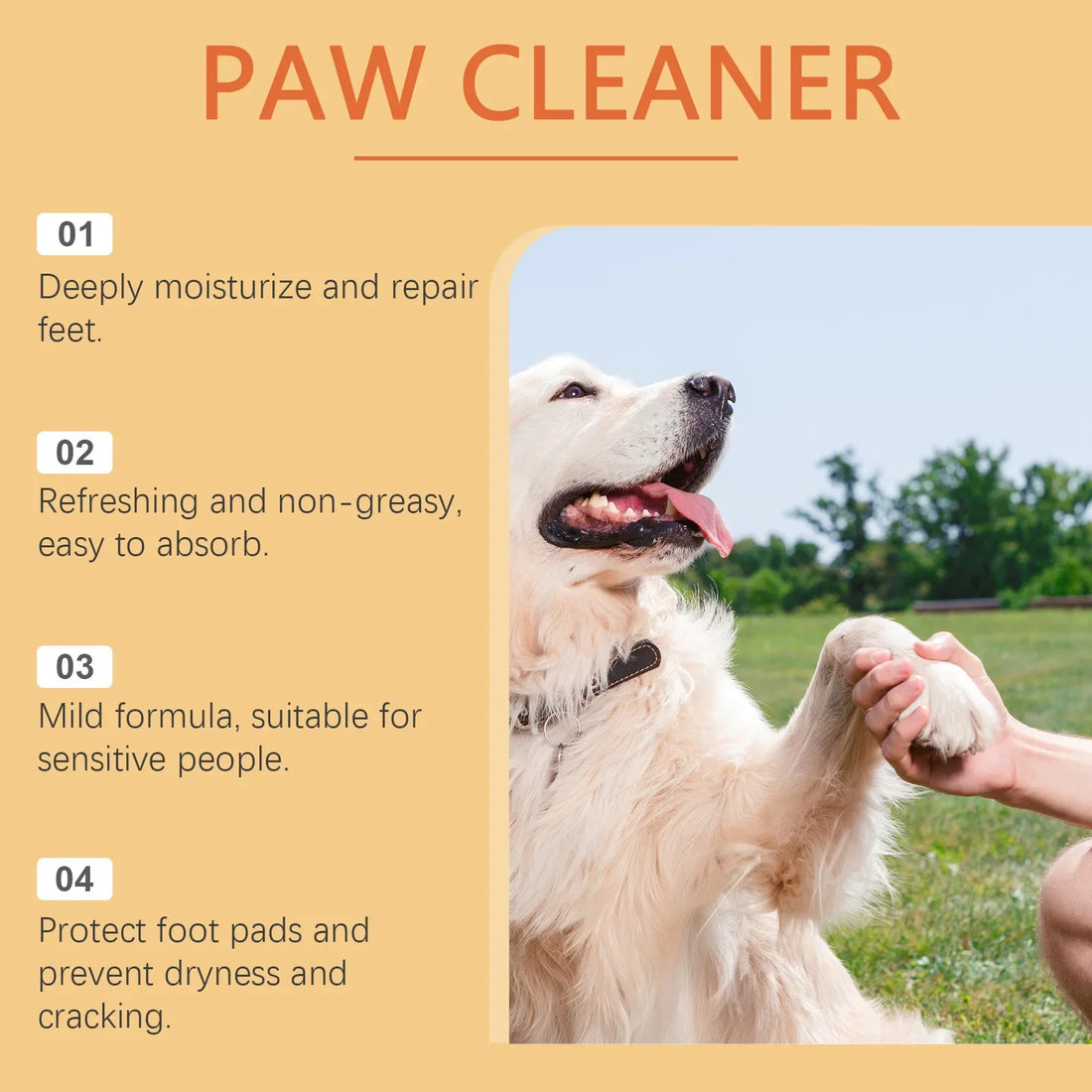 Pet Paw Balm Noses Paws Moisturizer Repair Dry Care