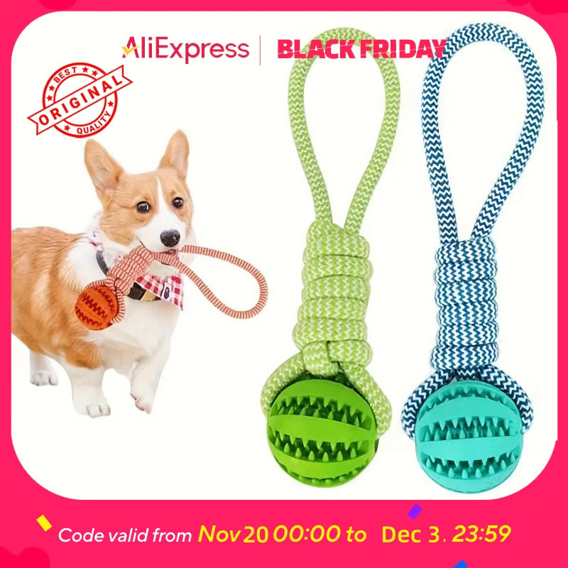 Durable Rope Dog Toy for Aggressive Chewers Fetch Toys