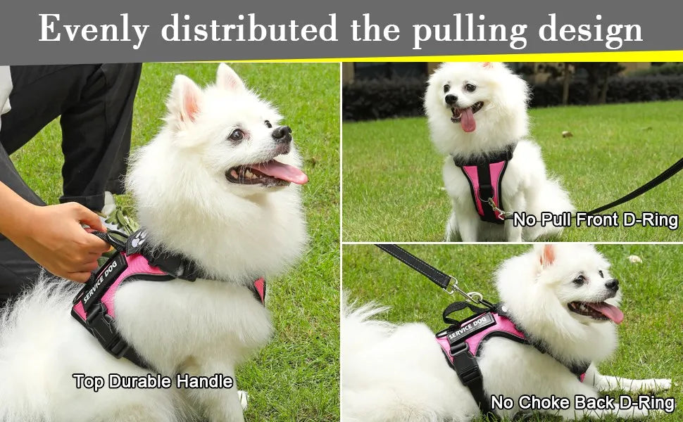 Reflective Pet Dog Harness Dog Accessories Leash