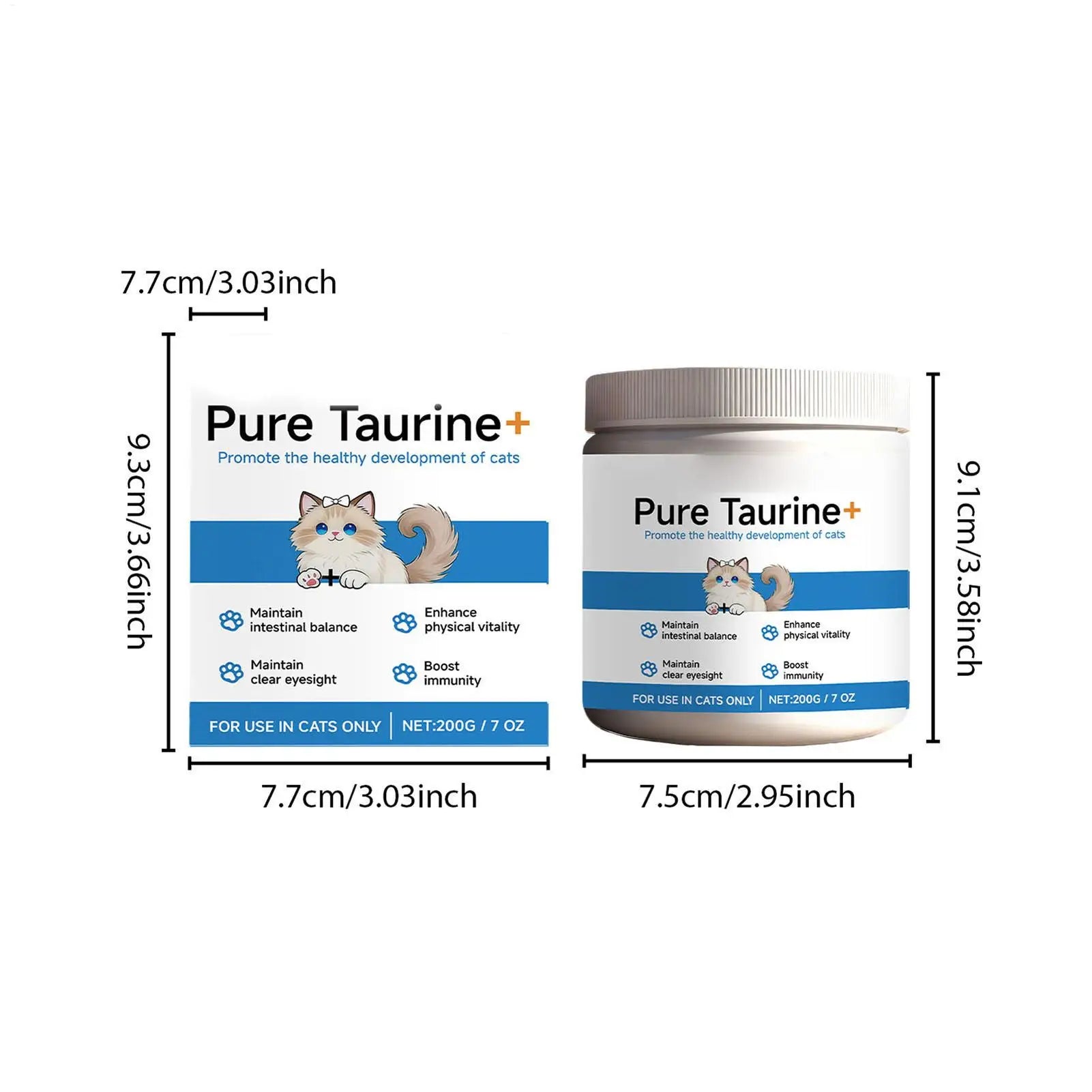 Pet Supplements 200g Daily Nutrition Cats Wet Dry Food