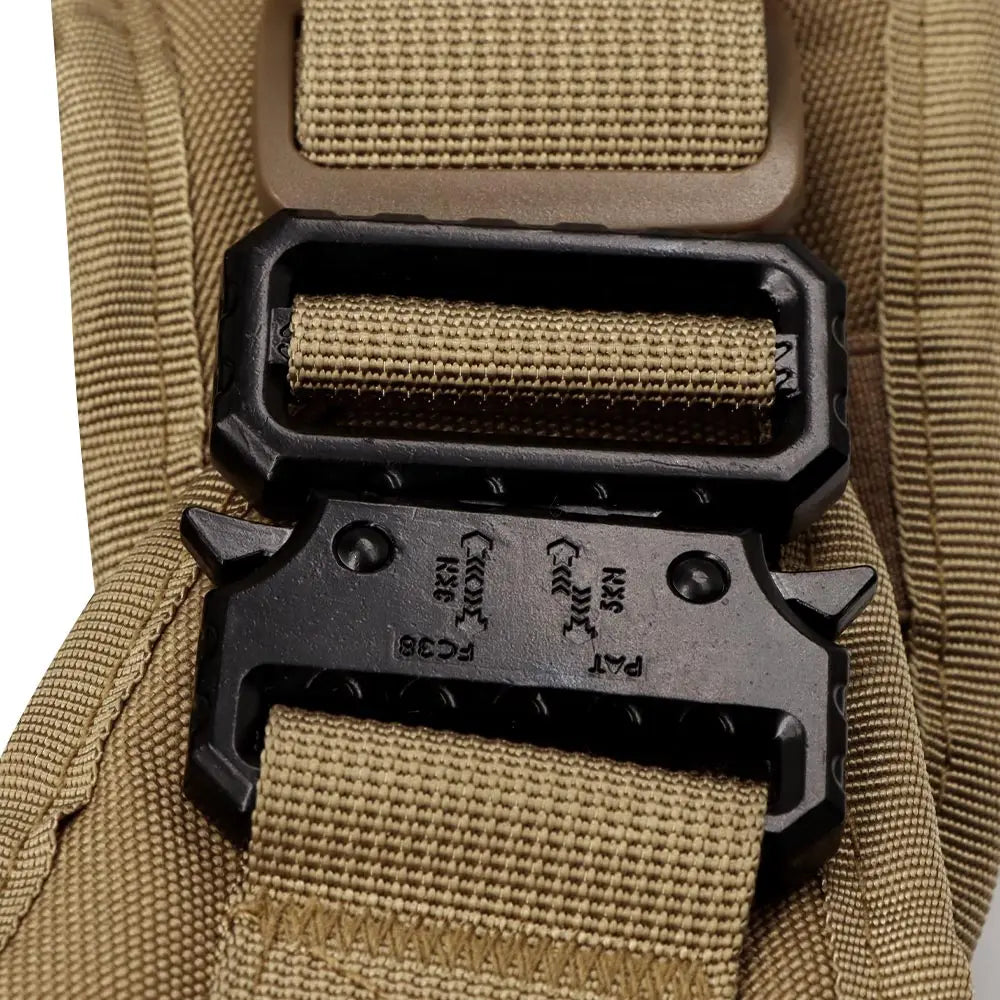 Military Large Dog Harness Pet Leash Collar