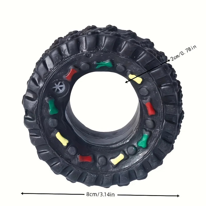 Dog Chew Wheel Toy Chew Suitable for Puppies Dogs