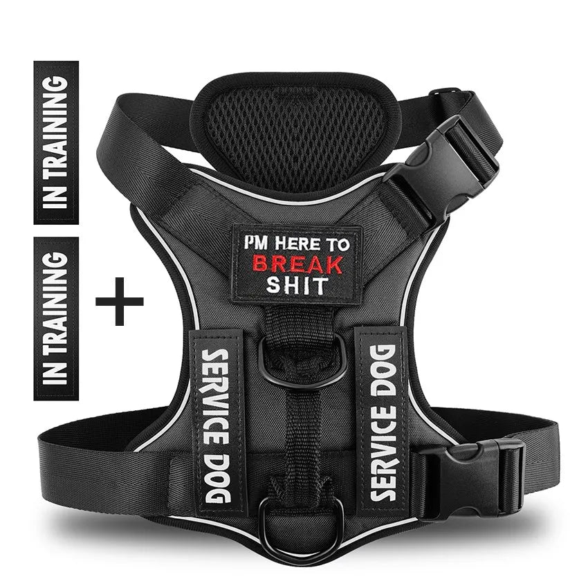 Reflective Pet Dog Harness Dog Accessories Leash