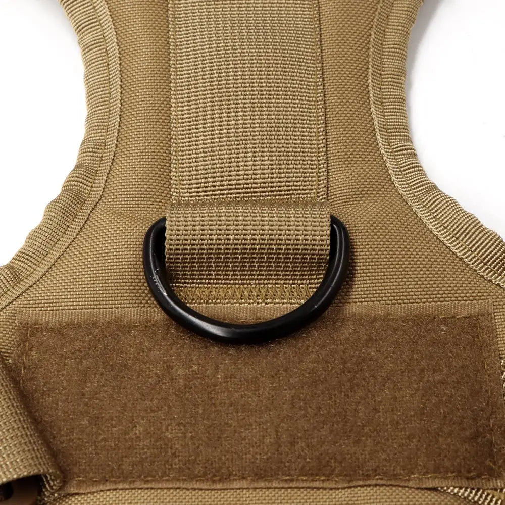 Military Large Dog Harness Pet Leash Collar