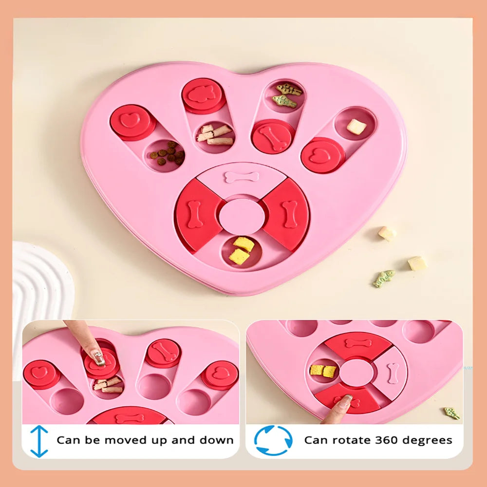 Dog Puzzle Toys Slow Feeder Interactive Dogs Training Game
