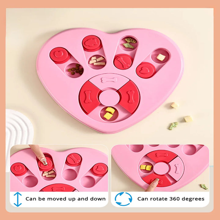 Dog Puzzle Toys Slow Feeder Interactive Dogs Training Game