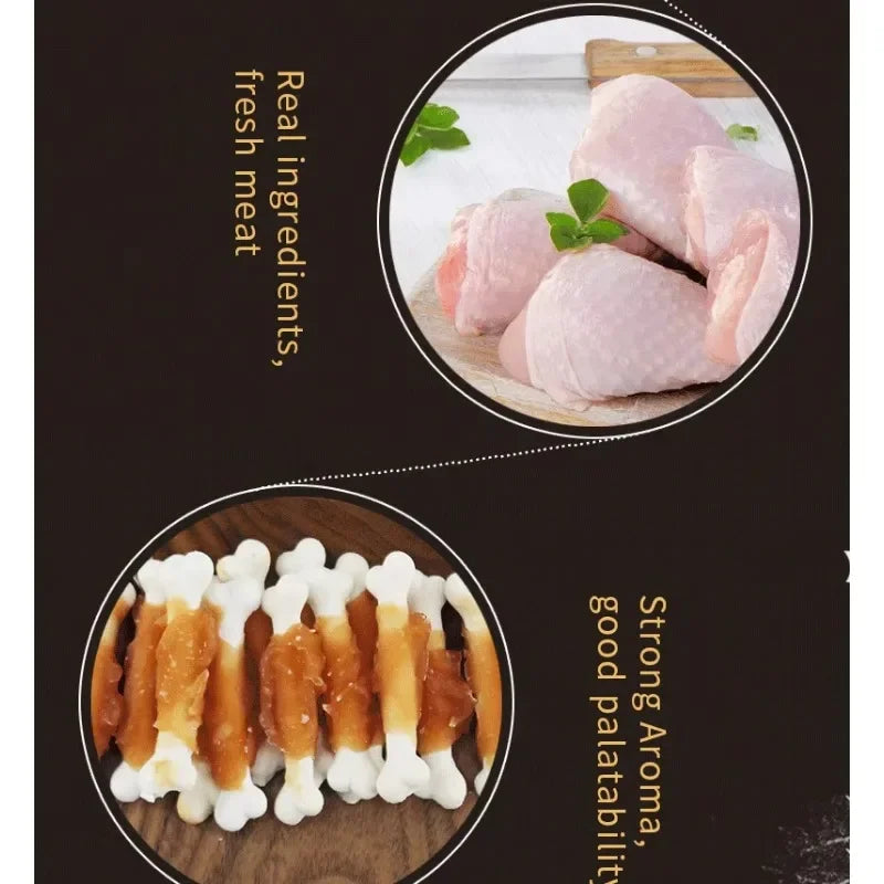 Pet Food Dog Snacks Teeth Cleaning Multi Flavor Biscuits