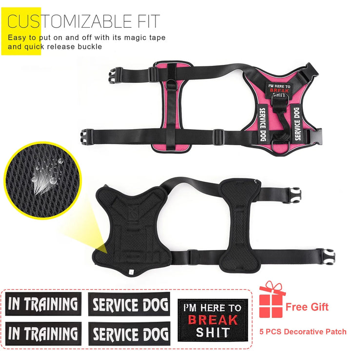 Reflective Pet Dog Harness Dog Accessories Leash