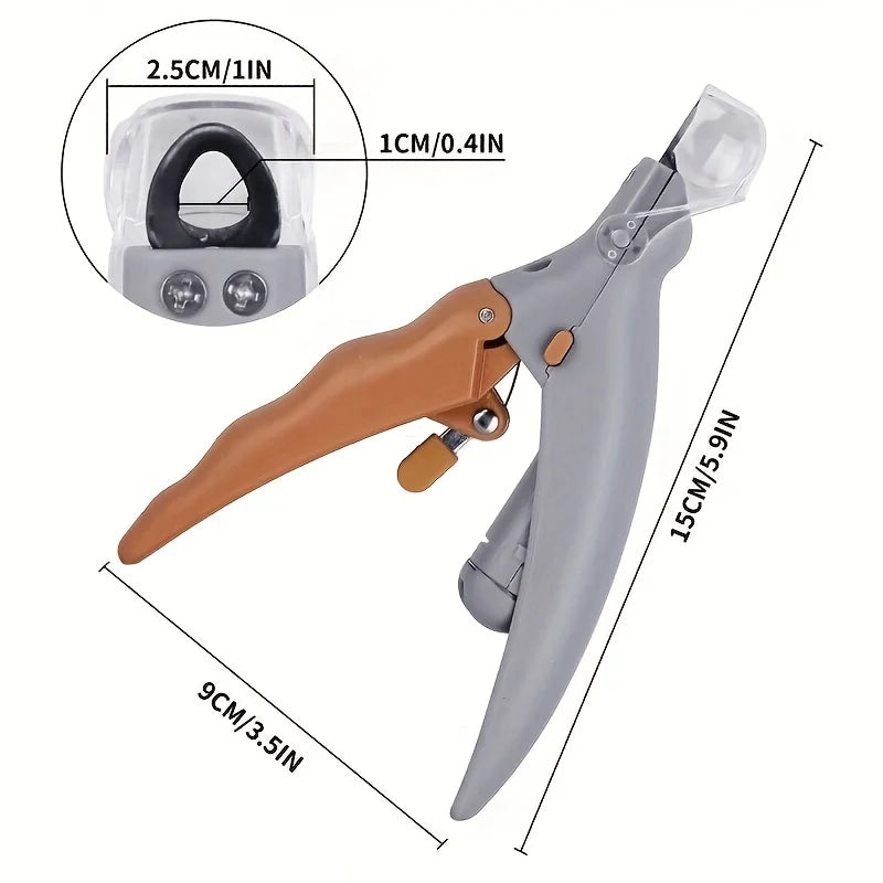 Pet Nail Clipper with Light, Cat and Dog Cleaning Cat Claws